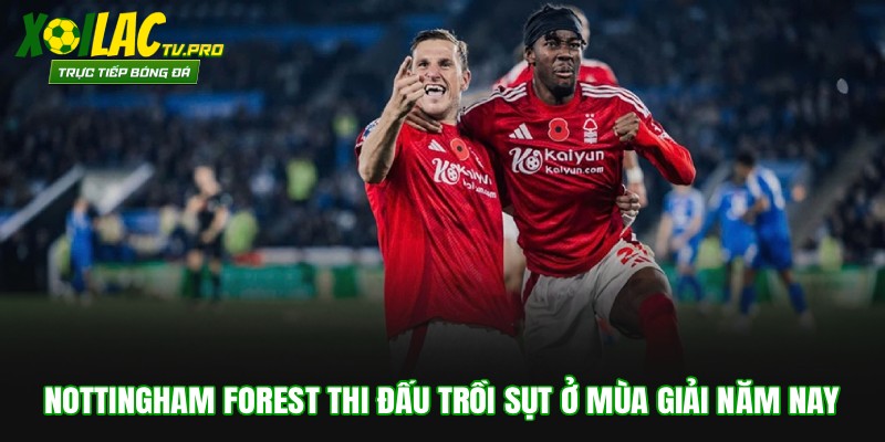 Nottingham Forest thi đấu trồi sụt ở mùa giải năm nay